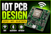 design iot pcb in altium using esp32 wifi bluetooth