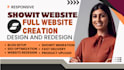 design or customize showit website template redesign showit site update showit