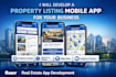develop a property listing mobile app for your business