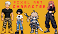 pixel character pixel animation, environment 8bit pixel sprite isometric pixel