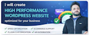 create high performance wordpress website with custom features