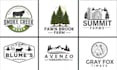 create a unique equestrian farm animal cow logo design