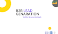 do b2b lead generation and email list building