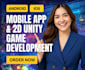 do 2d 3d unity game mobile game app development game app unity game development