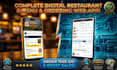 build a qr code digital menu and restaurant ordering system