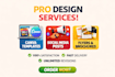 design attractive social media posts, canva templates