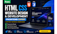 create responsive HTML CSS website  for business and startups