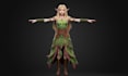 create stylized fantasy characters and low poly game models for your game