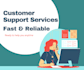 handle customer support emails and chat