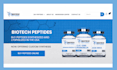 build peptide website peptide store supplement website nutaceutical store