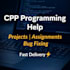 do cpp programming projects and bug fixing