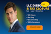 handle company dissolution, strike off and business closure