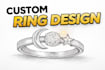 create custom ring design sketch with unique creative concept