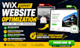 optimize wix SEO and speed optimization for ranking