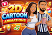 make 2d animation , manga animation, comic book animation and ai anime