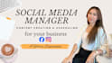 manage your social media and create content