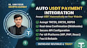 integrate usdt trc20 auto payment gateway on your website