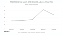 create a professional sales dashboard and data analysis for your business