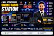 setup radioboss azuracast shoutcast and icecast radio server