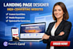 do landing page designer high converting website