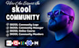 do skool community setup, skool community management, skool course upload, skool
