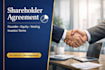 draft UK shareholder agreements, founder agreements, and contracts law writing