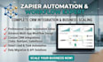 setup google ads, mailchimp, salesforce acuity zapier workflow, automation