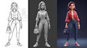 convert 2d to 3d model, do 3d figurine from image, stl file for 3d printing