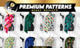 design a premium pattern for swimsuits