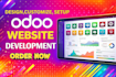 setup install odoo website erp ecommerce with customization and deployment
