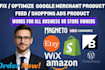 optimize product feed for google merchant center fix product feed errors