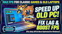 optimize your old laptop to play classic games smoothly