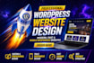 build responsive wordpress website design and web design