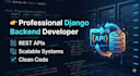 develop fullstack web apps using django, laravel, rest API and postgresql