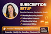 setup shopify subscription products recurring payments and memberships