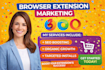 increase chrome extension ranking and user reviews