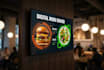 design restaurant menu, digital menu board, food menu and price list