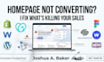 fix the conversion issues killing your homepage to bring conversion