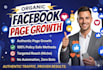 do organic facebook page growth and marketing