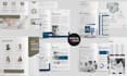 design professional business proposal template, canva document, editable layout