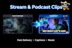 edit viral stream highlights and clips