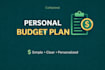 create a simple budget plan to track expenses and save money
