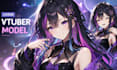 design live 2d furry fursona vtuber rigging model anime character