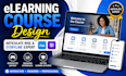 convert content into engaging elearning courses