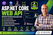 develop secure asp dotnet core web API with jwt authentication