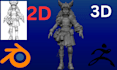 convert 2d to 3d model, image to 3d model 2d to 3d  printable model