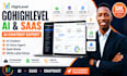 setup gohighlevel ai chatbot, saas, snapshots and white label CRM