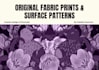 design original fabric prints and surface patterns in procreate