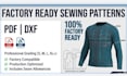 create factory ready sewing patterns with grading, PDF, dxf garments