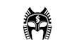 design creative mask alternative personality logo